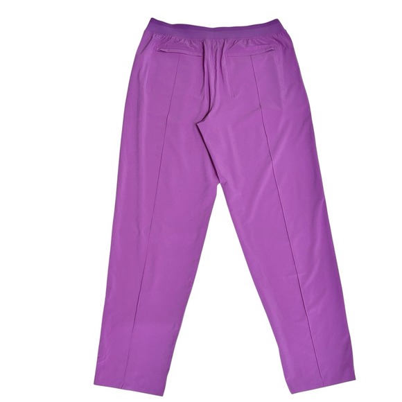 Athleta Brooklyn Heights Vienna Pull On High Rise Pants Size 12 Jazz Purple EUC - Picture 11 of 16